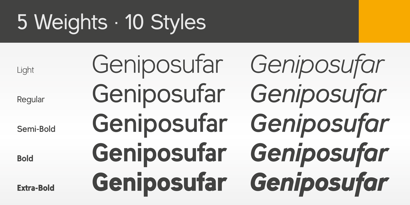 Przykład czcionki Hybi11 Amigo SemiBold Italic